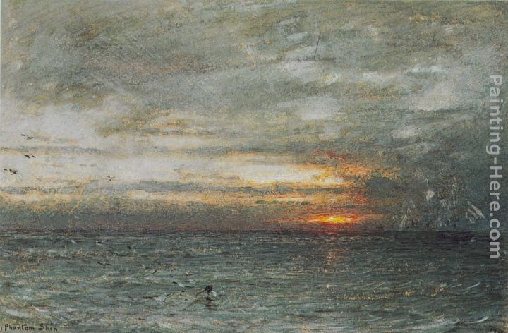 Albert Goodwin The Phantom Ship